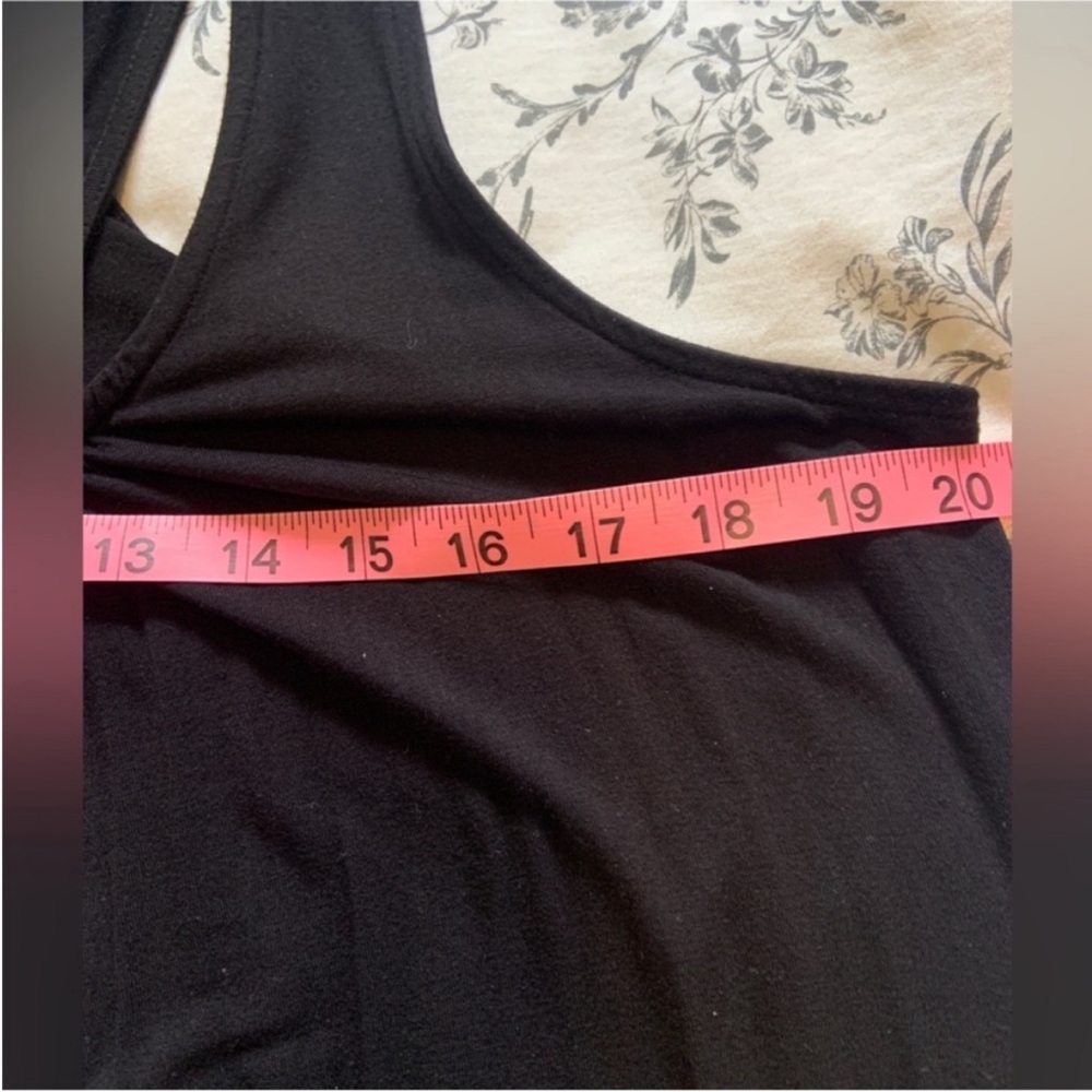 Lord & Taylor Black Sleeveless jersey Maxi Dress - Picture 5 of 9